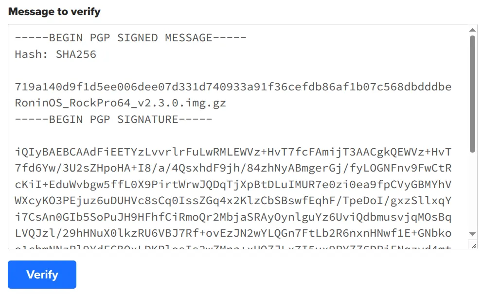 Keybase verify